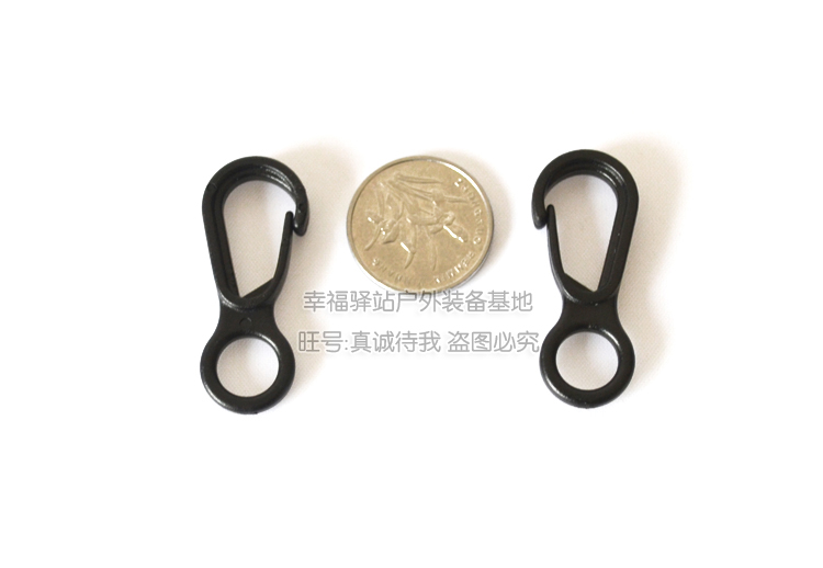 Móc treo lều ngoài trời phụ kiện móc nhựa móc sản phẩm mới móc nhỏ kích thước nhẹ móc nhỏ 5 - Lều / mái hiên / phụ kiện lều lều cắm trại 10 người