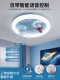 Children's Room Ceiling Lamp Full Spectrum Eye Protection Boy Cartoon Superhero Bedroom Lamp Modern Simple Creative Fan Lamp