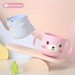 儿童漱口杯男女宝宝1-3-6岁专用牙缸卡通可爱家用防摔刷牙杯套装