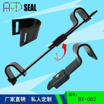 Factory direct sales container door bolt latch large iron seal van container special lock steel plate lead seal reinforcement and blockade