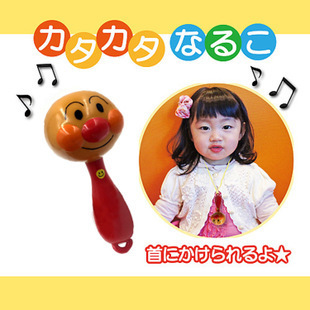 Sunrise original single bread baby superman sand hammer bell baby baby hand rattle sand drum musical instrument early education toys