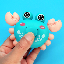 Press the clockwork crab Baby child Toddler learning to climb toy Puzzle baby running cartoon small animal