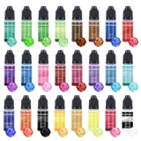 Кристаллическая капля гель цвет эссенция ультрафиолетовая смола прозрачная драгоценный цвет цвет мелкий цвет краситель универсальный цвет пигмент пигмент пигмент