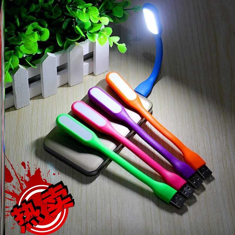 Fashionable mobile charging LED light portable computer notebook desk lamp mini light bulb night light energy saving usb