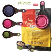 Dexas Texas dual-use folding metering cat food dog food spoon dog cat food shovel seal clip seal clip
