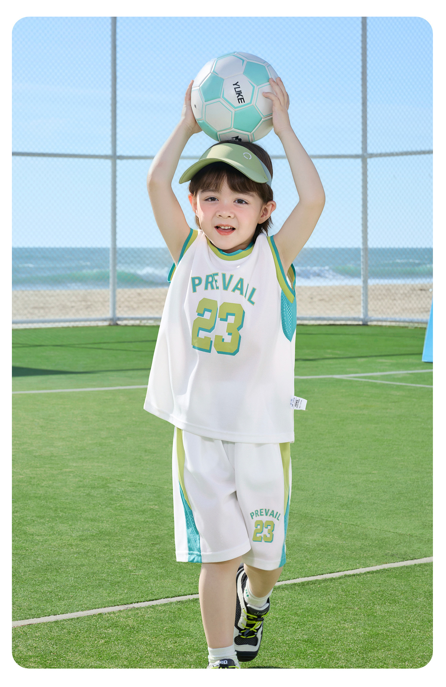 右欧男童夏季运动套装背心短裤儿童夏装凉感速干两件套新款童装 — 22