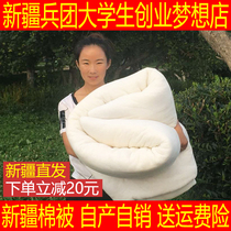 Xinjiang quilt handmade cotton quilt spring and autumn quilt core single bed cushion mattress pure cotton dormitory students winter quilt