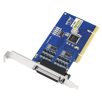 Yutai UT-752E 2-port industrial RS-232 PCI multi-serial card (for 2U chassis)