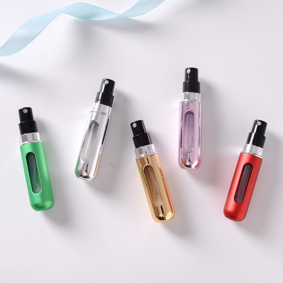 High-end perfume dispensing bottle bottom filling perfume bottle portable travel dispensing spray bottle empty bottle perfume bottle