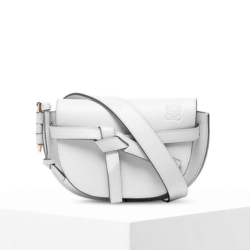 LOEWE Lợi wei womens túi Cổng Bumbag da eo túi túi ngực hạt có khuôn mặt túi dốc