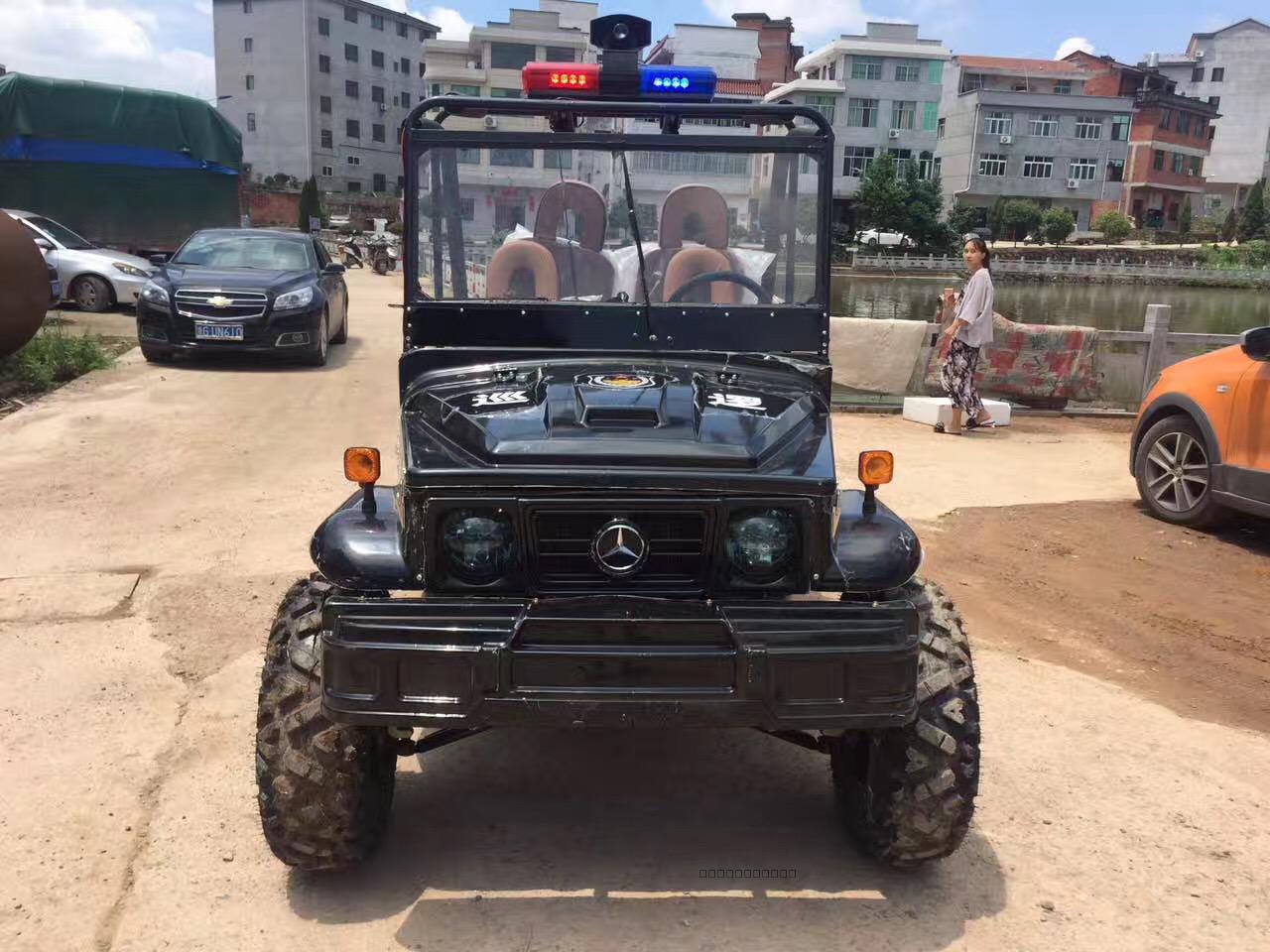 2018 mới Mercedes-Benz big G bốn bánh xe đạp leo núi an ninh tuần tra ATV off-road karting xe máy đôi cào cào mini