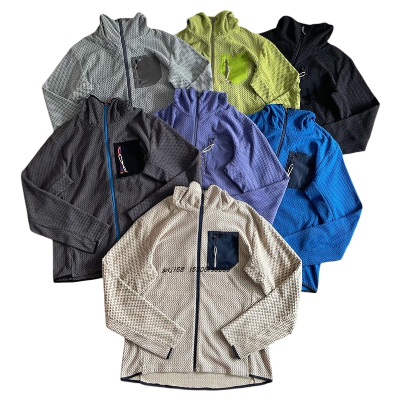 Outdoor Pata Ba Feng Taji R1 Stand-Up Collar Fleece Jacket for Men and Women, Warm Zipper Sports Coat, Multi-Color Jacket Outdoor Pata Ba Feng Taji R1 Stand-Up Collar Fleece Jacket for Men and Women, Warm Zipper Sports Coat, Multi-Color Jacket