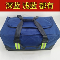 Fire Oxford Spinning Front Shipping Bags Shipping Bags Deep Blue Flame Blues After Bagging And Keeping Handbag