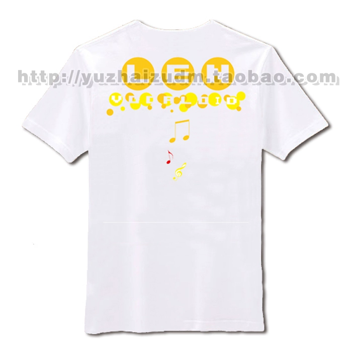 Gemini Miki Lianhuan hoạt hình anime hoạt hình ngắn tay áo đôi anime T-shirt băng lụa cotton tay áo ngắn hình sticker