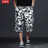 Шорты, хлопковые камуфляжные штаны, большой размер