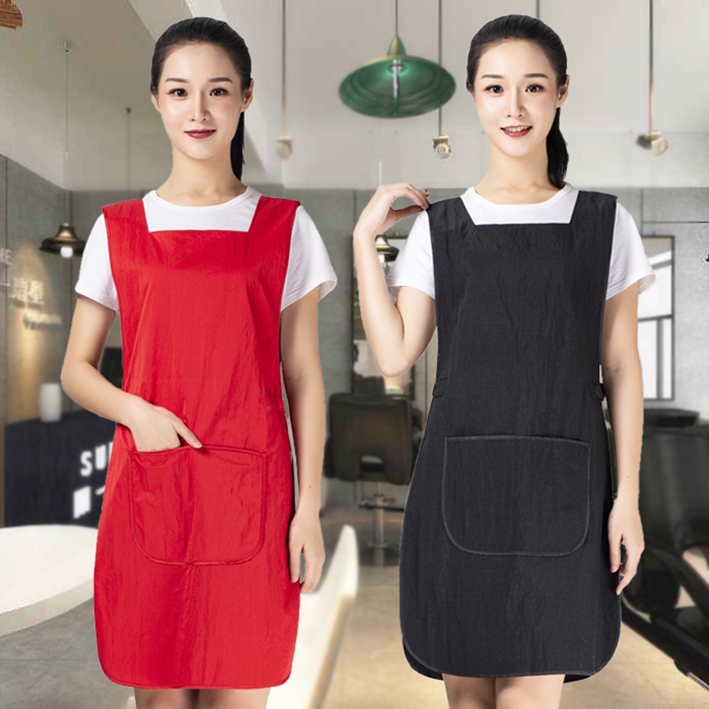 Rong apron work clothes home kitchen stylist hair salon special fence waterproof and oil-proof coffee roasting shop