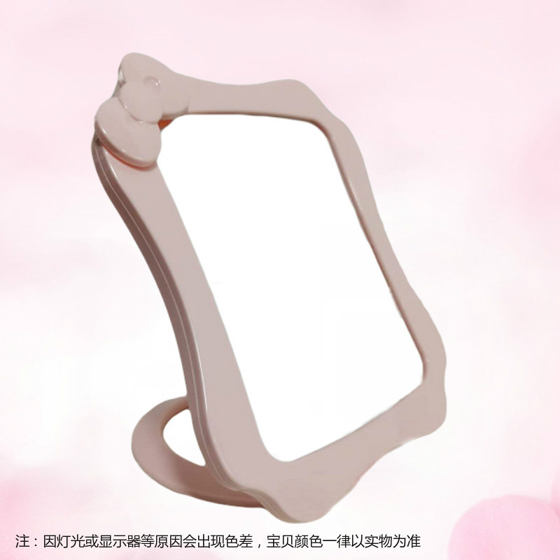 Mirror Cosmetic Mirror Beauty Institute Swing Table Dual-use Hanging Mirror Toilet Delivery Rectangular Makeup Desk Multifunction Folding Mirror