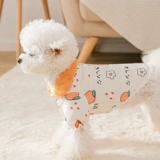 Толстовка с фруктовым принтом, тонкая осенняя одежда для щенка, бишонский шпиц, кошка, маленькая собака, одежда Тедди, осенне-зимняя одежда