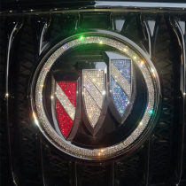  Diamond-encrusted Buick car label decorative stickers Diamond Yinglang Junwei Lacrosse Kaiyue Angkowei Angkola Weilang modified car stickers