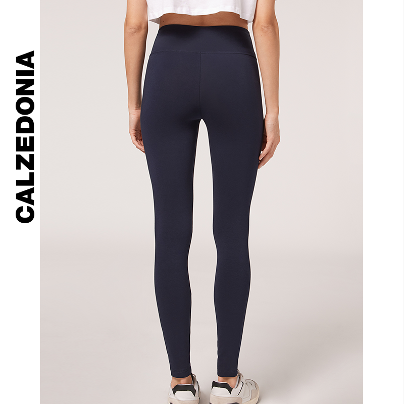 CALZEDONIA Носки Женские тянущиеся леггинсы CALZEDONIA Тонкие простые брюки MIP026 Осень и зима