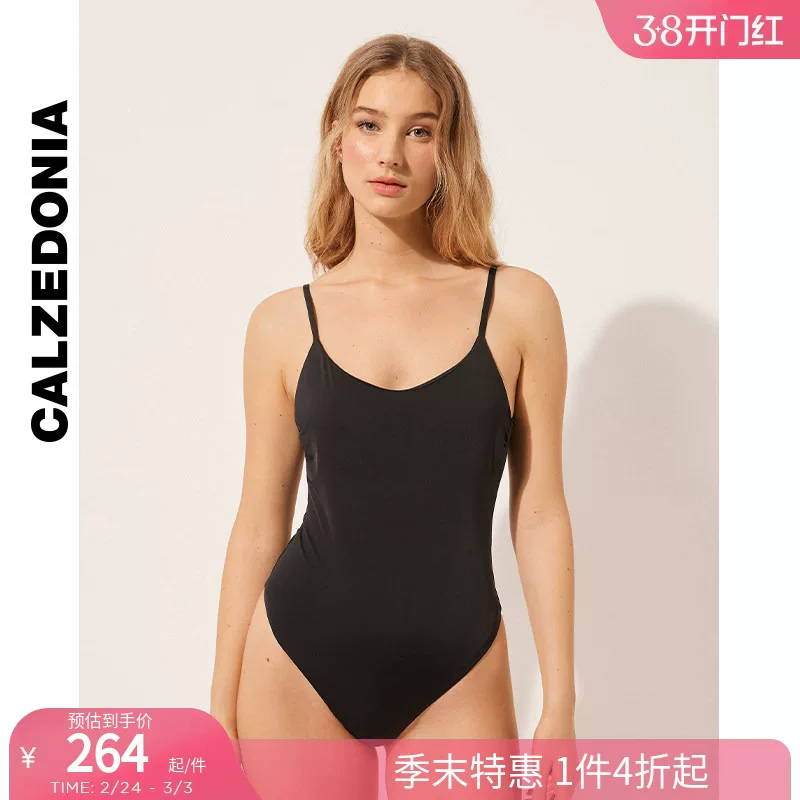 Итальянские носки CALZEDONIA Kaze для лета женские пляжные отпуск сексуальный открытый задний беспроводной монокап swimsuit 0IS1888