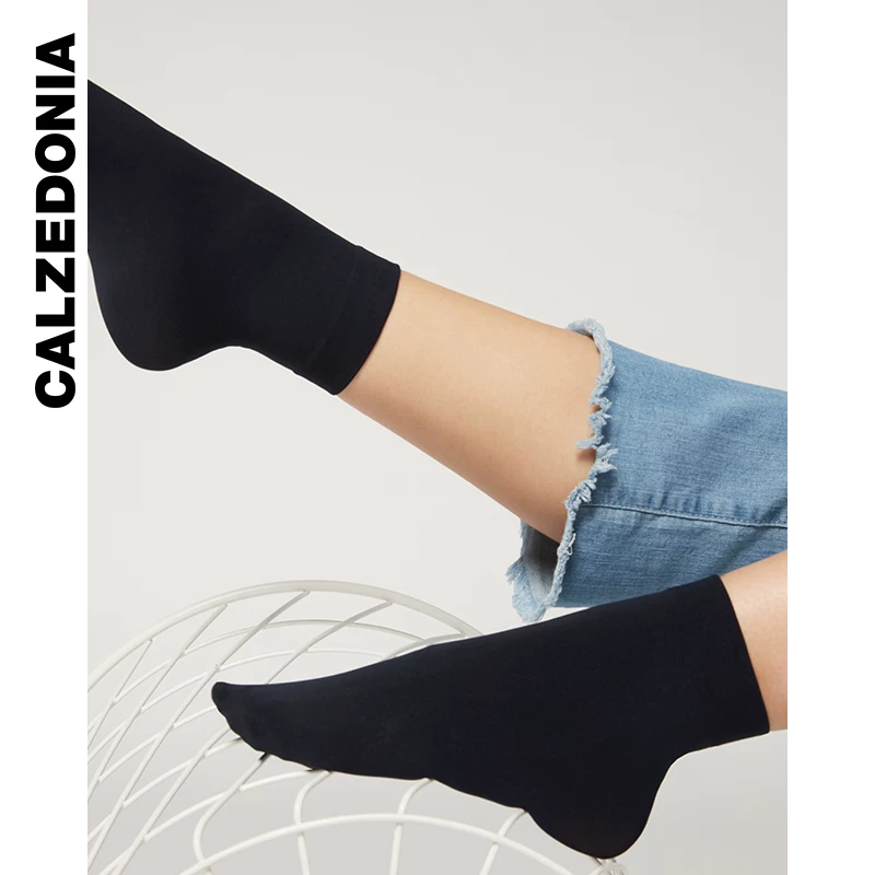 CALZEDONIA носки женские весна и осень простой и модный 50D однотонный цвет мягкие и комфортные носки MIZ004