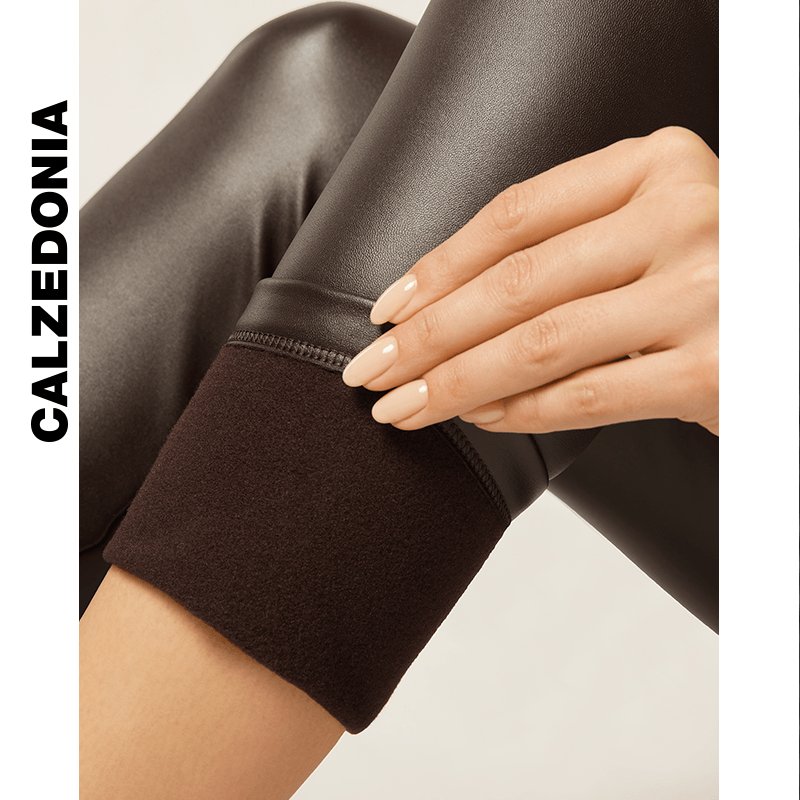 CALZEDONIA женские многоцветные кожаные удобные и стильные тёплые колготки underwear MIP037
