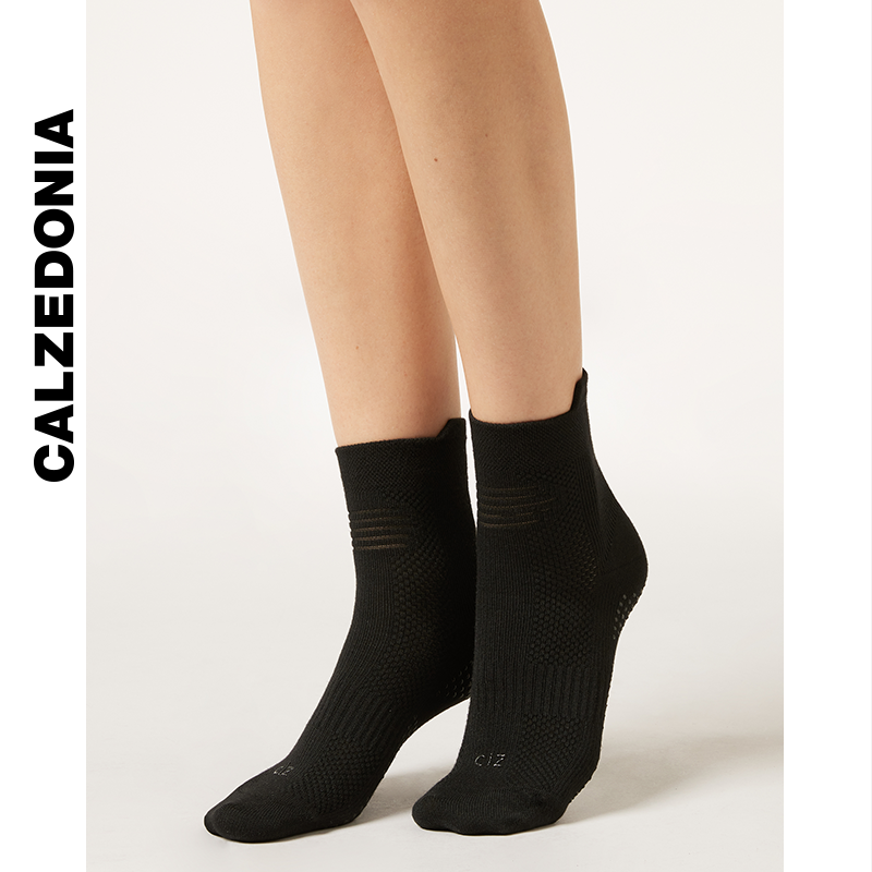 CALZEDONIA женские носки для пилатеса внутри помещения, нескользящие, йога носки DC0612