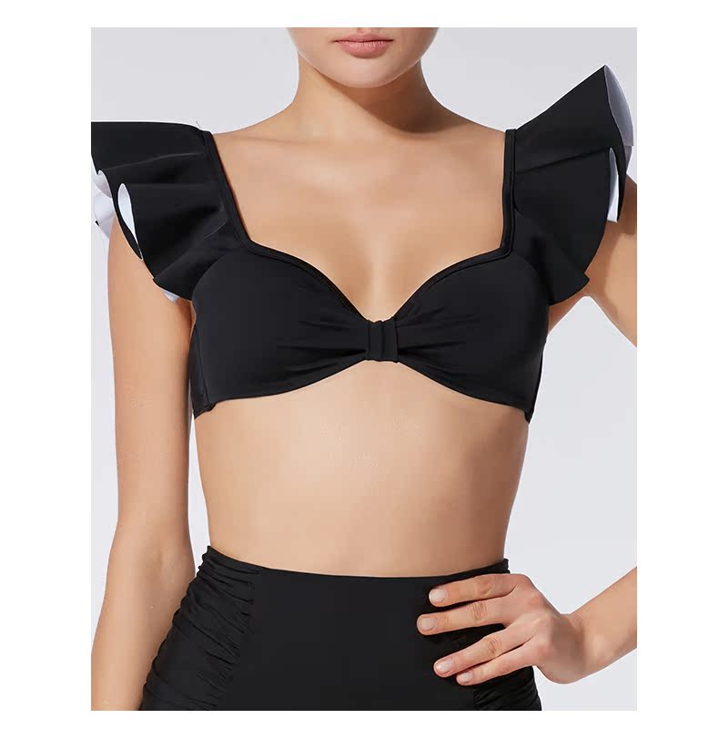 Bộ bikini bikini ruffle gợi cảm của phụ nữ CALZEDONIA RU01560 4967 - Bikinis bộ đồ bơi nữ kín đáo