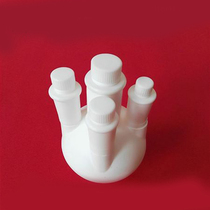 PTFE round bottom flask Four bottles Three bottles Two bottles PTFE Teflon
