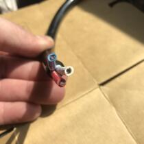 Wire and cable 4 square meters 3-core soft sheathed wire RVV3X4 tinned copper power cord pure copper sheathed wire waterproof and tensile resistant