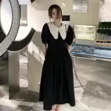 迈缔诺 Элегантная черная летняя ретро кукла, коллекция 2022, кукольный воротник