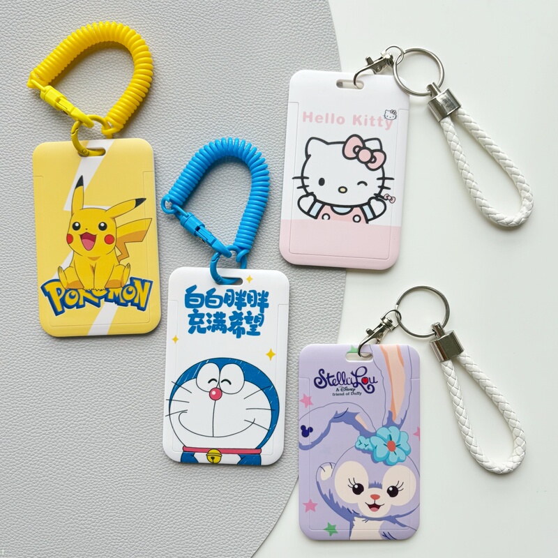 Cute Bus Card Protective Cover, Student Meal Card, Campus Access Card, Factory Id Card, Anti-Lost Card Holder, Kindergarten Pick-Up Card Cute Bus Card Protective Cover, Student Meal Card, Campus Access Card, Factory Id Card, Anti-Lost Card Holder, Kindergarten Pick-Up Card