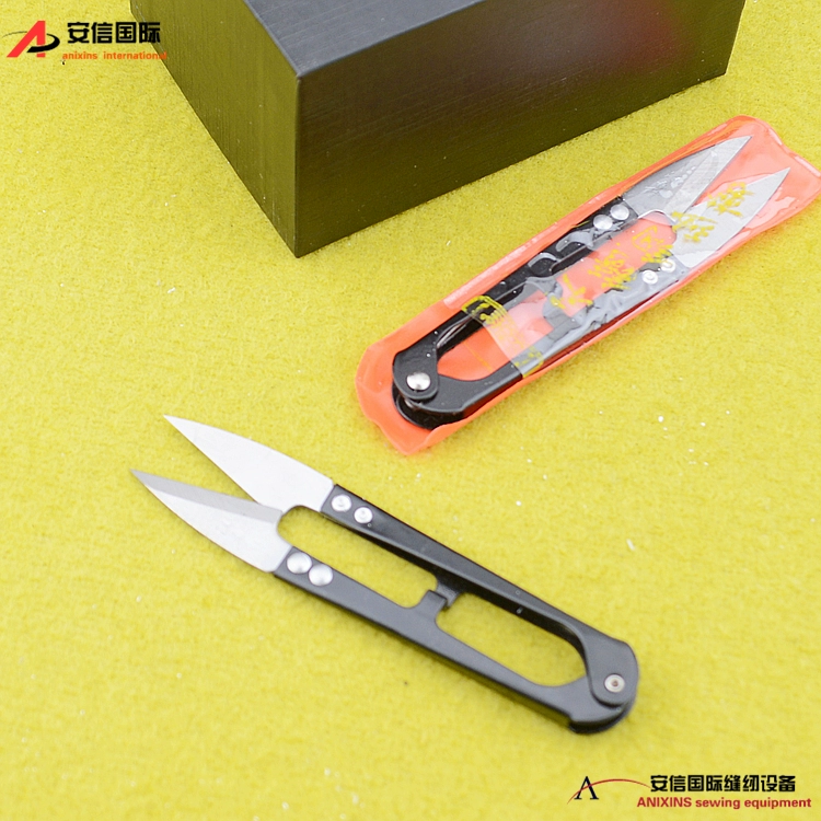 Wang Wu Quan cao cấp thép không gỉ kéo sợi mùa xuân kéo sợi khâu may dao may cắt đường chữ U - Công cụ & phụ kiện Cross-stitch tranh thêu chữ thập đức mẹ