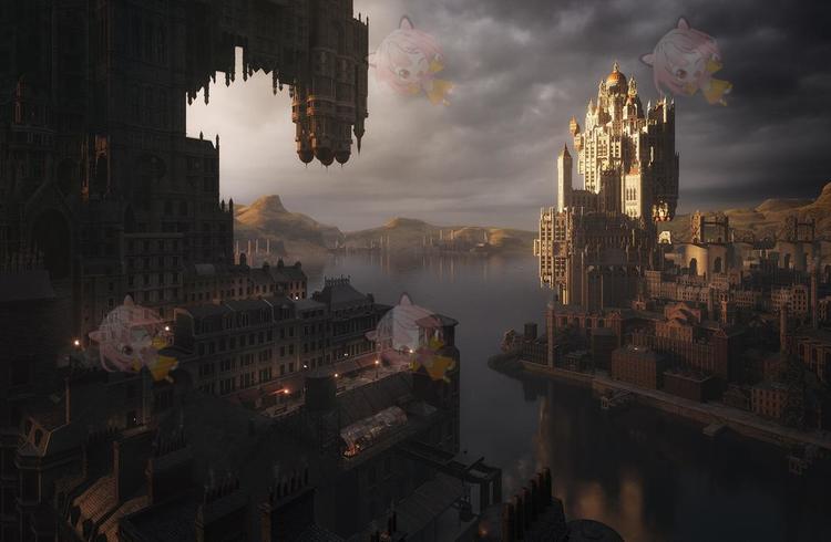 图片[3]-C4D维多利亚时代中世纪欧美maya建筑景观3D模型fbx立体obj素材K24-cg男孩