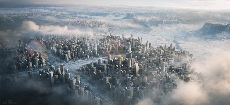 图片[4]-C4D blender室外未来贫民窟城市建筑废旧房屋大楼房子3d模型fbx设计素材 007-cg男孩