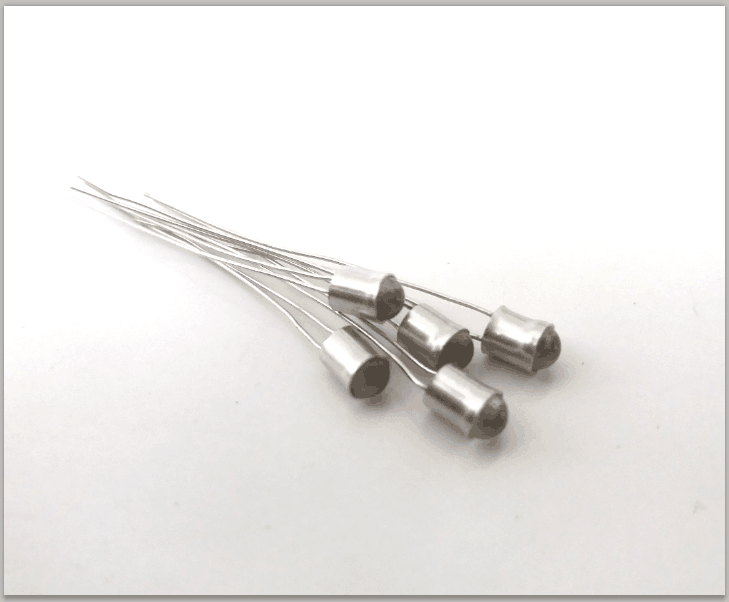 LXD37 Series Metal shell glass lens photoresistor 3mm series round head