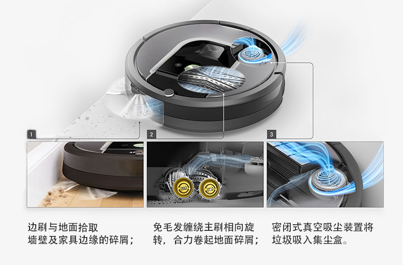 Máy quét robot gia đình iRobot960 / 961 của Mỹ máy lau nhà hơi nước karcher