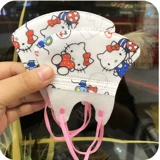 Трехмерная одноразовая детская мультяшная дышащая медицинская маска, 3D