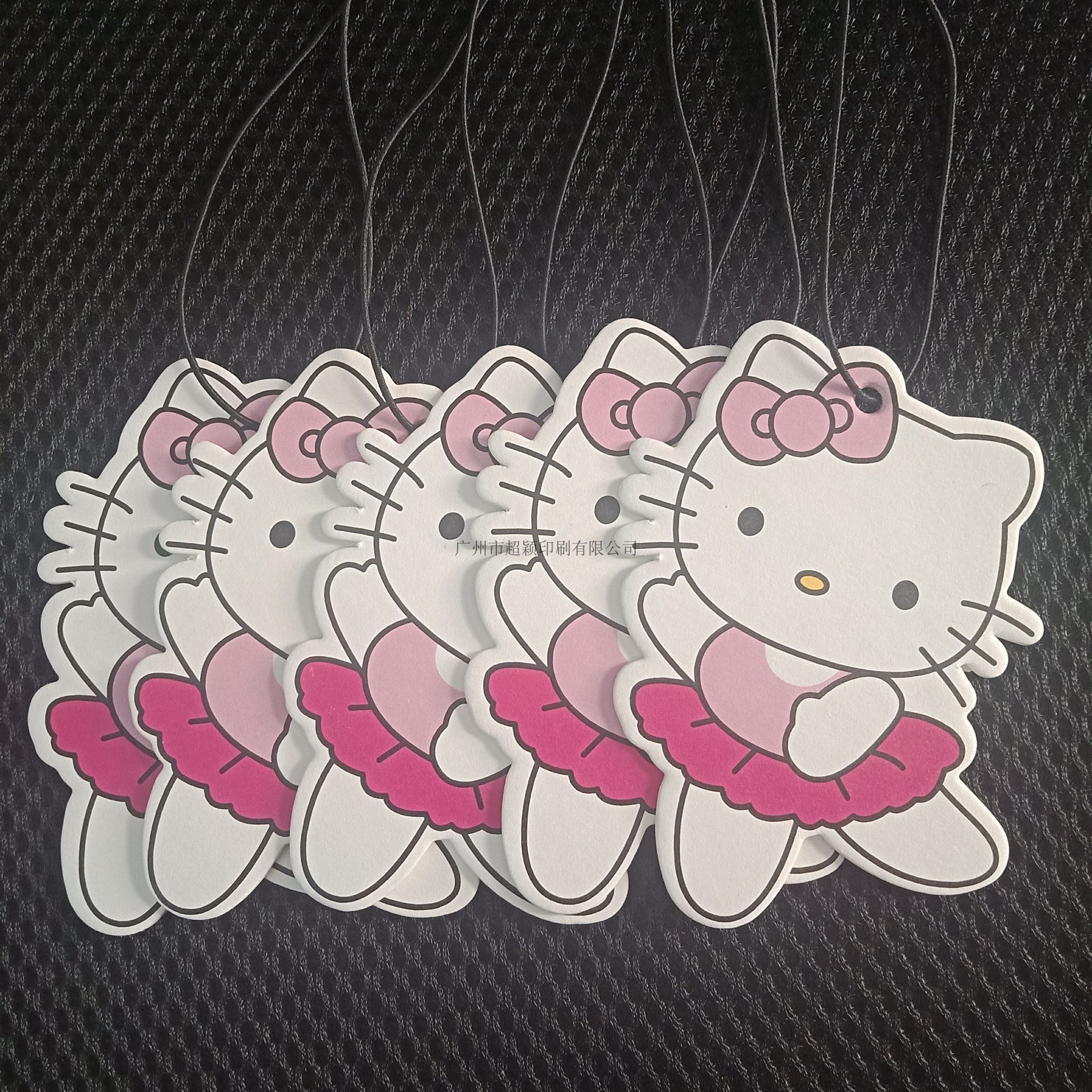 Car perfume hanging tasteless, self - fragrance 5 pieces of car perfume hanging decoration with odor