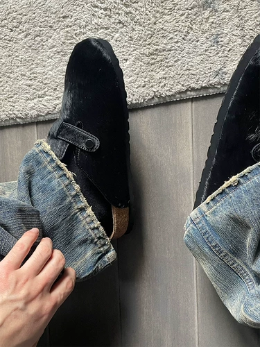 Dystopia Bao Toutou Berken Shoes Fashion Wear Cork Slippers Half Slippers