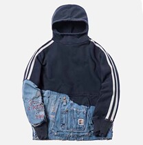Greg Lauren x Kith limited splice hat sweater