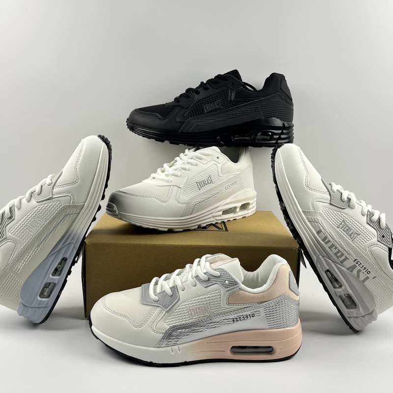 Exported to the United States, Air-Cushioned Casual Sports Shoes, 2026 New Model, Foreign Trade Factory Surplus, Men's and Women's Running Shoes, Comfortable and Shock-Absorbing