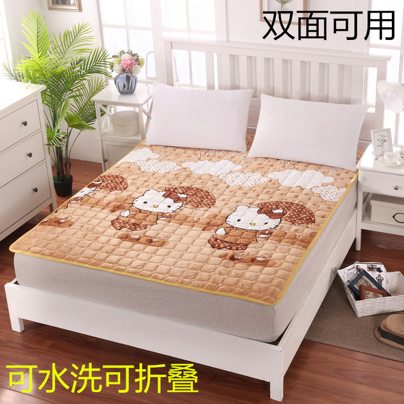 Tatami sponge cushion 2 m Double bedding 1 2 m Single mat quilted by mattress Student Dormitory 1 5m bed 1 8m bed