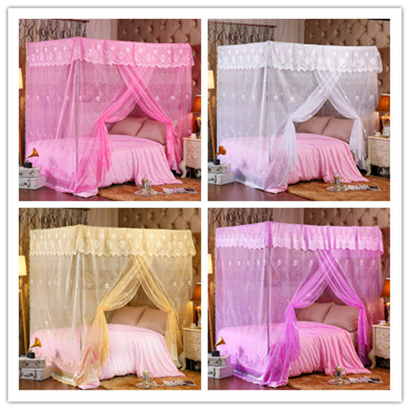 New single door encrypted mosquito nets Home 1 8m beds 1 5 brackets 2 m 2 2 m 1 2 m Veins Princess Wind Eurostyle