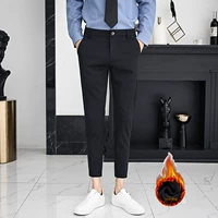 Черные флисовые штаны, увеличенная толщина