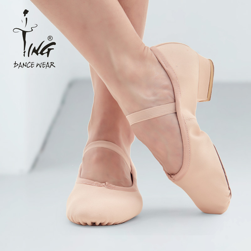 TING Chen Ting Canvas Teacher Shoes Adult National Classical Dance Shoes soft bottom with dance performance Performance shoes