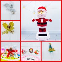 Christmas tree Christmas tree Christmas leaves Santa Claus orbage Christmas cake atmosphere dress up Christmas gift plug-in