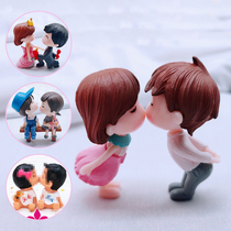 Kiss doll cake decoration shake head to confirm eyes ktcat shake head cake decoration Pikachu cake decoration