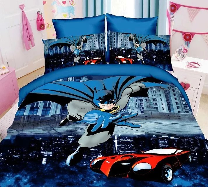 sinh viên giường bốn chàng trai ba mảnh vải chăn 1.2m Cartoon Altman trẻ em Spider-Man - Bộ đồ giường bốn mảnh bộ chăn ga gối đẹp